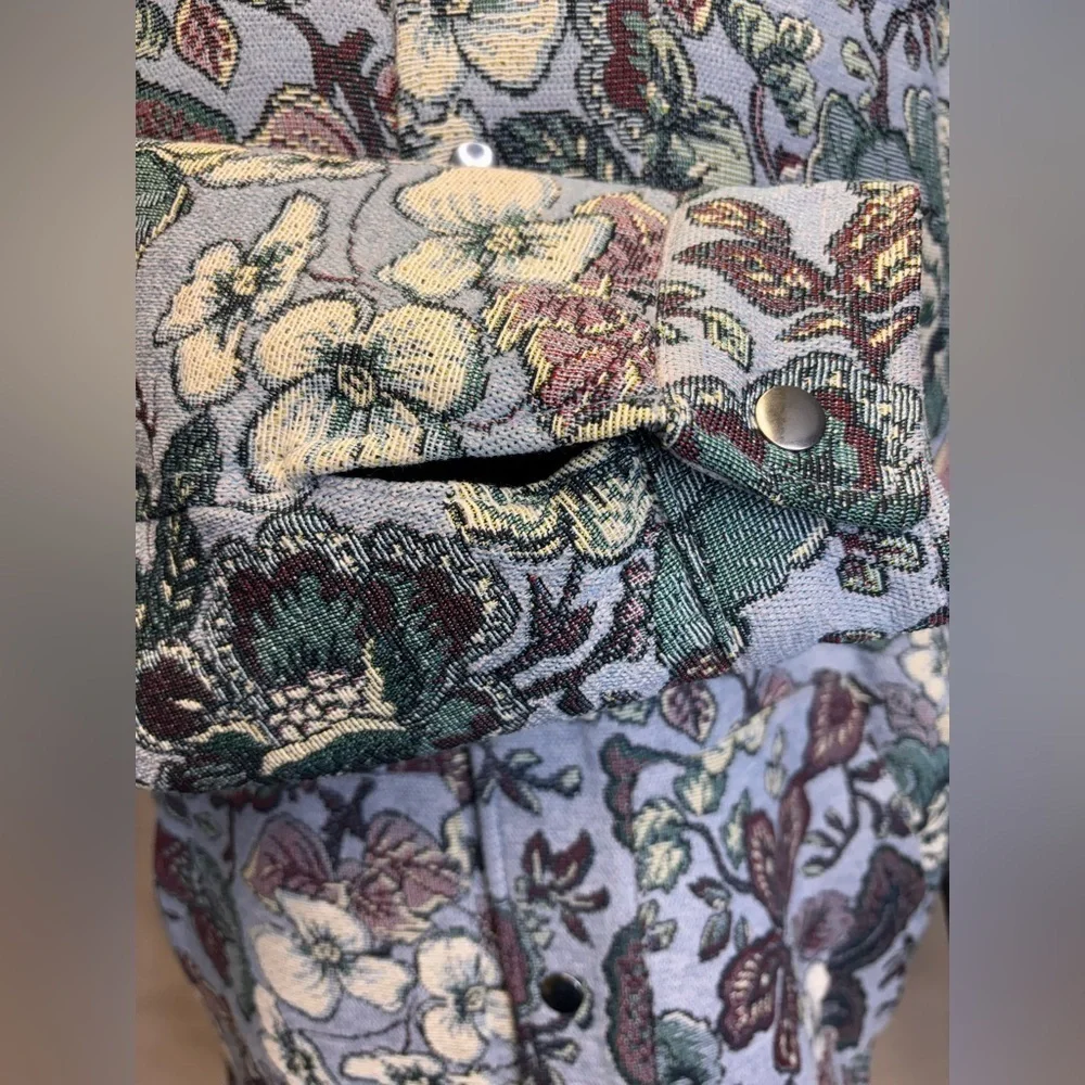 Zara Men’s Floral Jacquard Jacket XL